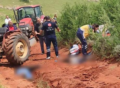 Dinar’daki traktör kazasında kahreden son! Baba ile oğlu öldü