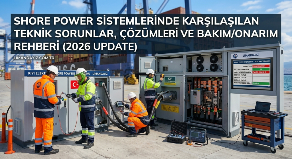 Shore Power Sistemlerinde Karşılaşılan Teknik Sorunlar, Çözümleri ve Bakım/Onarım Rehberi 2026