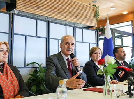 FLAŞ: TBMM Başkanı Kurtulmuş, Finlandiya'da Türk ve Tatar toplumu temsilciler...