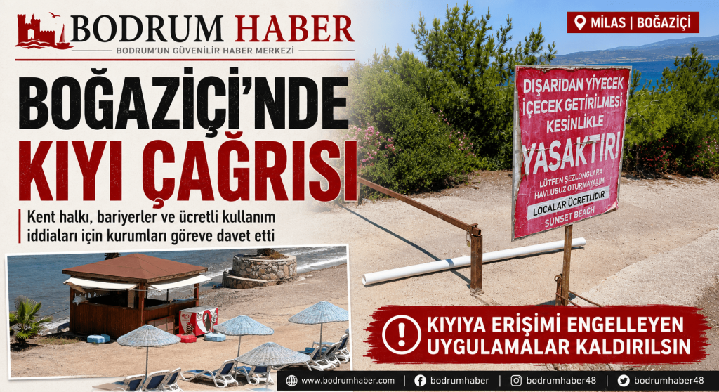 Boğaziçi’nde Kıyıda Fırtına! Kent Halkı Denize Erişimi Engellenen Yerleşimleri Göreve Davet Etti.