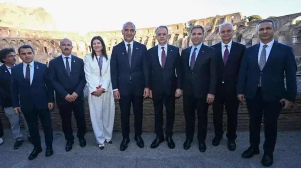 Kültür ve Turizm Bakanı Ersoy İtalya’ya Kültür Diplomasisi’nde Buluştu