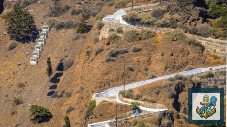 Santorini’de Kruvaziyer Erişimi Normale Dönüyor: Fira Limanı Yeniden Açıldı